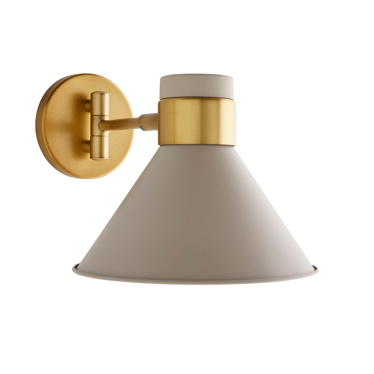 Signature Lane Wall Sconce – Brown — view 2