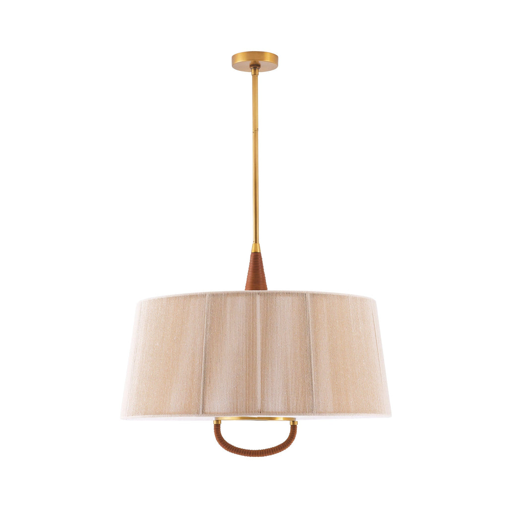 Sculptural Middlebury Pendant – Natural, Cotton — view 1