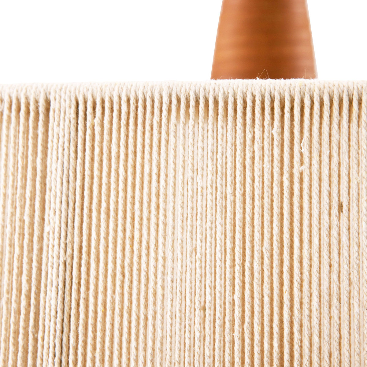 Sculptural Middlebury Pendant – Natural, Cotton — view 9