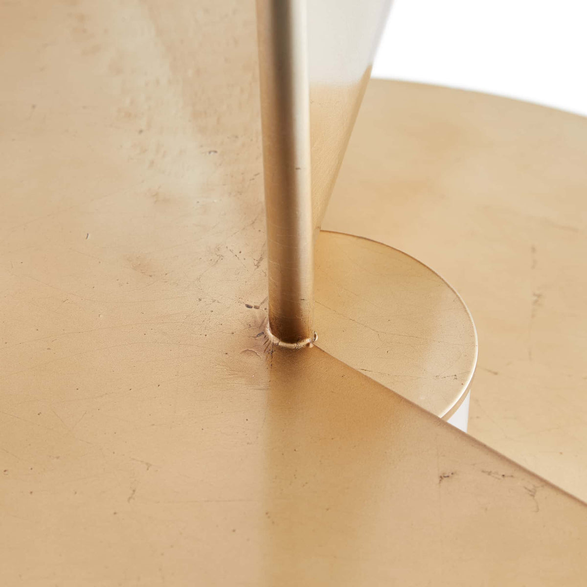 Sculptural Renly Pendant – Gold — view 8