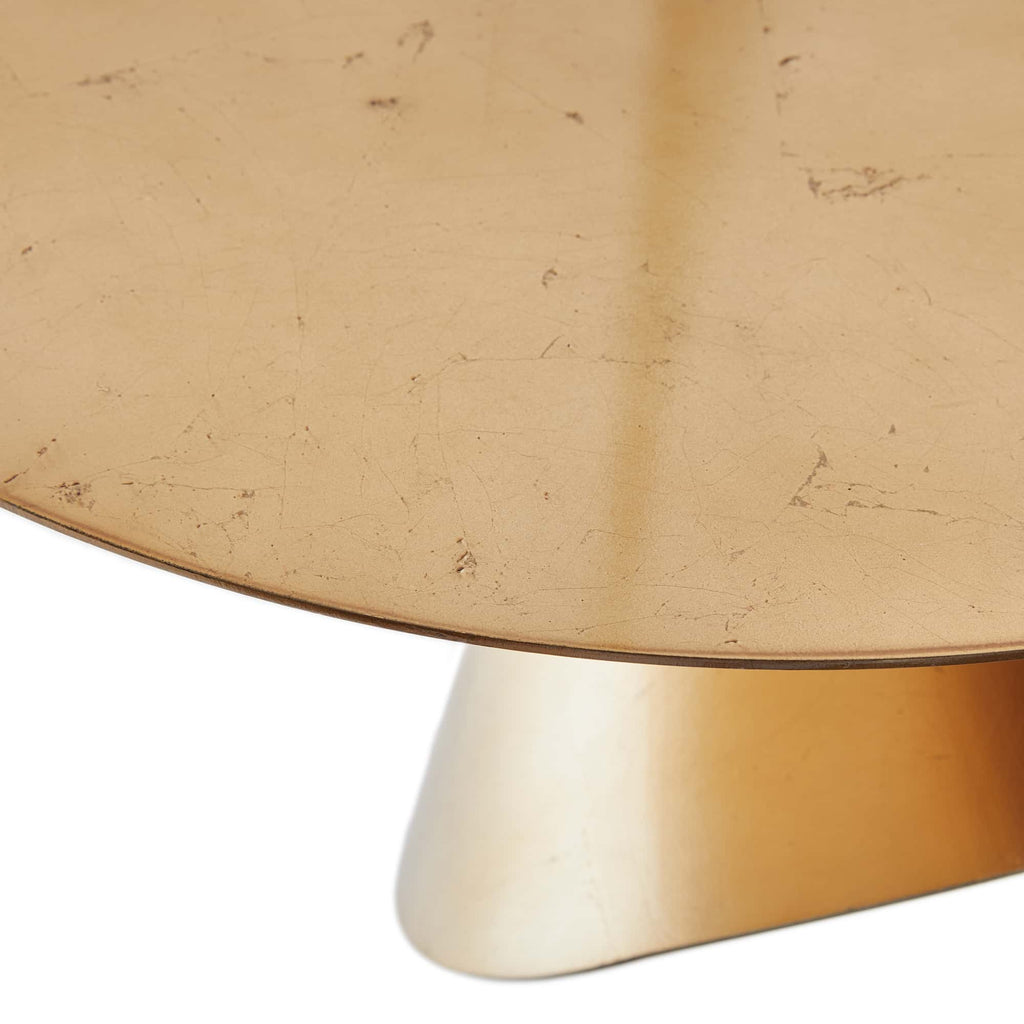 Sculptural Renly Pendant – Gold — view 9