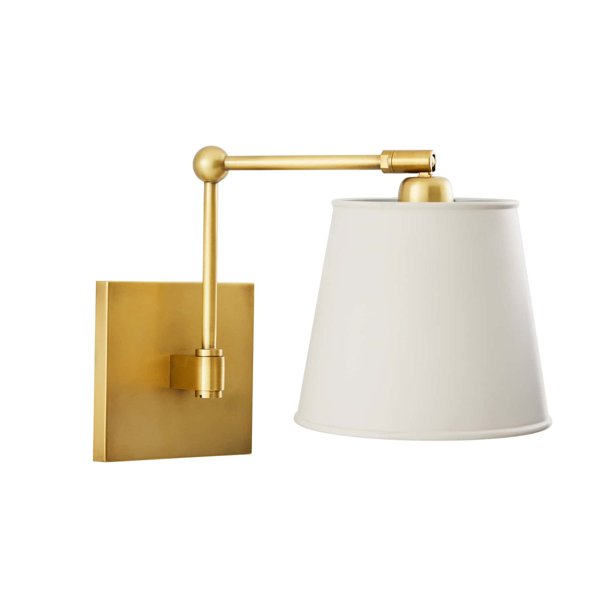 Sculptural Watson Wall Sconce – Brown — view 1