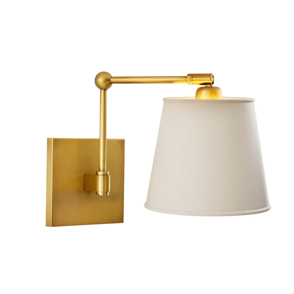 Sculptural Watson Wall Sconce – Brown — view 2