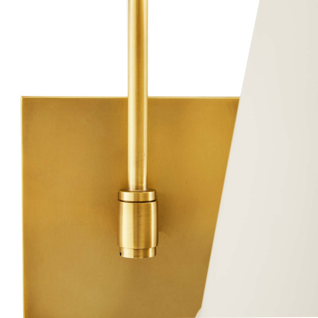 Sculptural Watson Wall Sconce – Brown — view 5