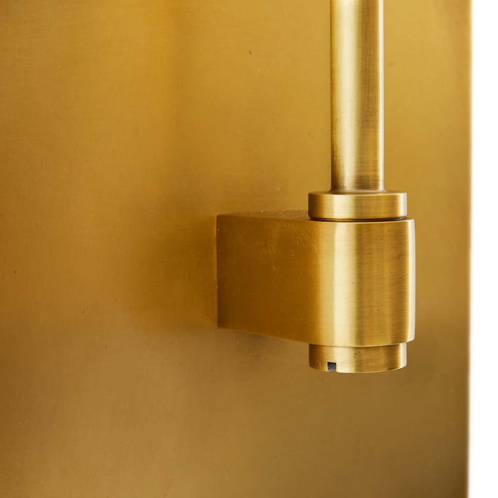 Sculptural Watson Wall Sconce – Brown — view 6