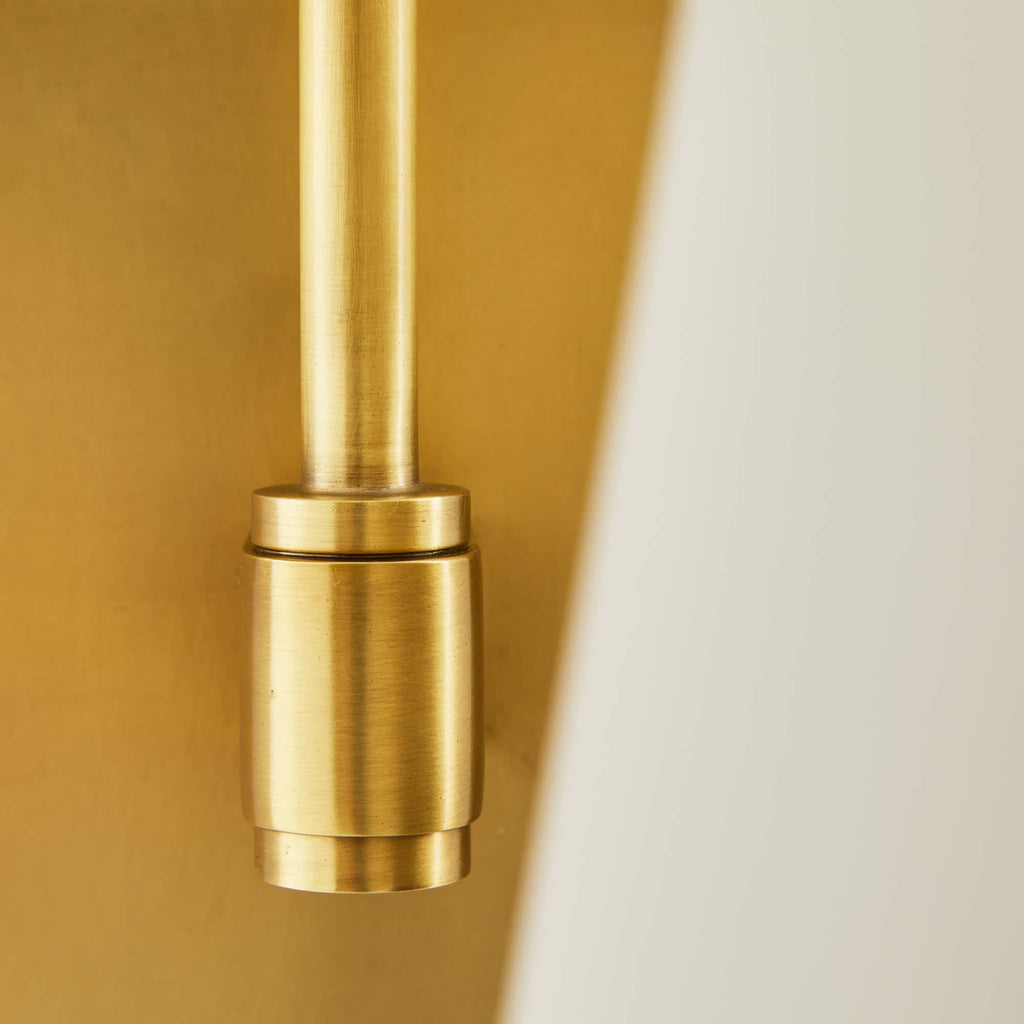 Sculptural Watson Wall Sconce – Brown — view 8