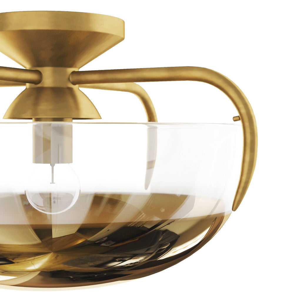 Signature Corona Flush Mount — view 5