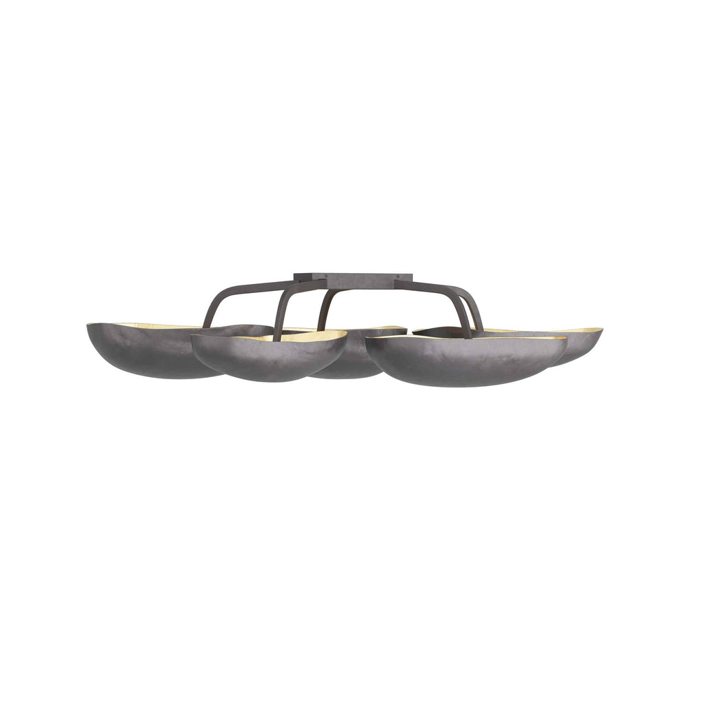 Artisan Theo Flush Mount – Black — view 1