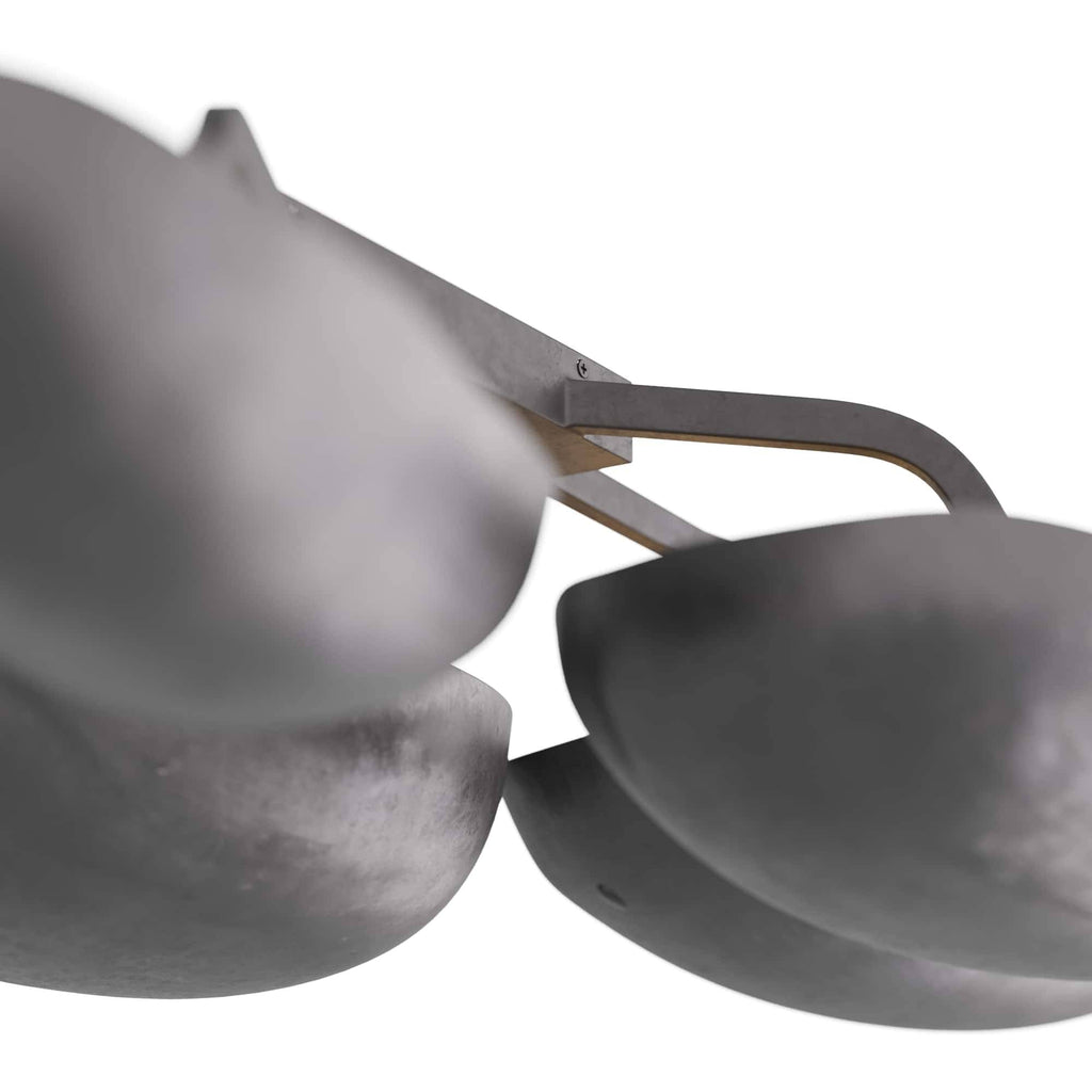 Artisan Theo Flush Mount – Black — view 5