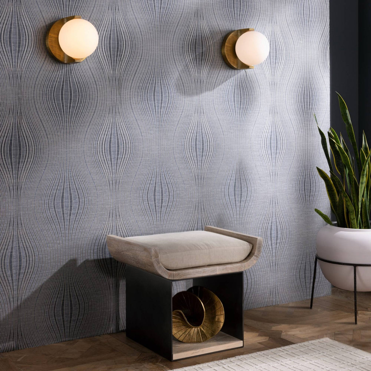 Sculptural Thurlow Wall Sconce — view 2