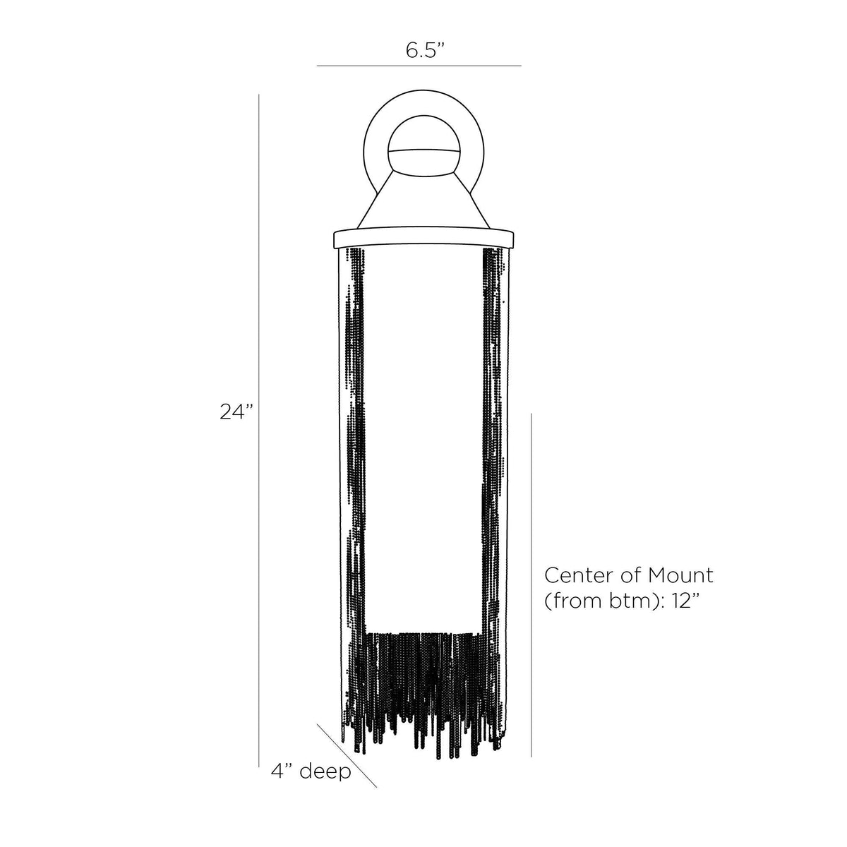 Signature Vanko Wall Sconce — view 8