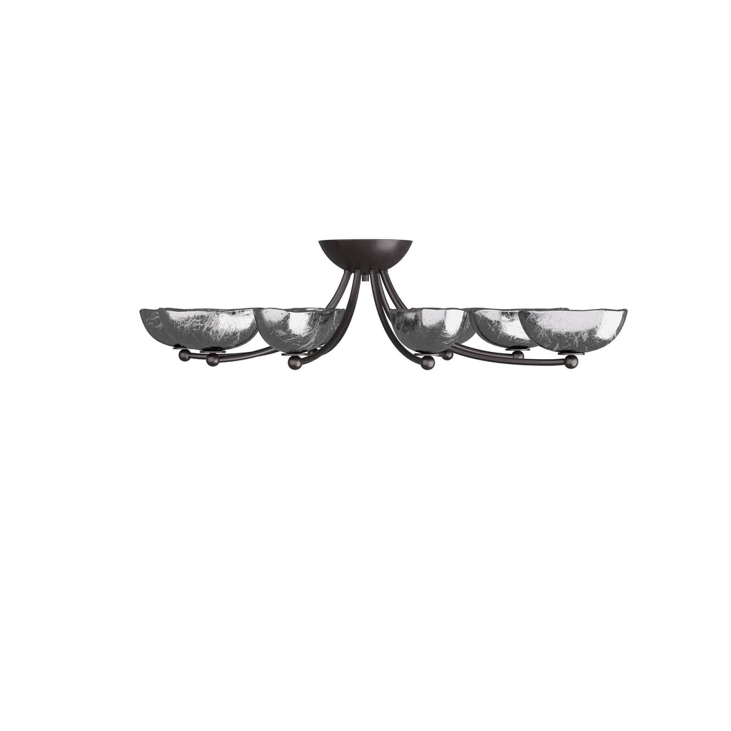 Artisan Zamora Flush Mount – Black — view 4