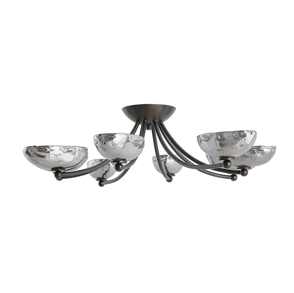 Artisan Zamora Flush Mount – Black — view 5