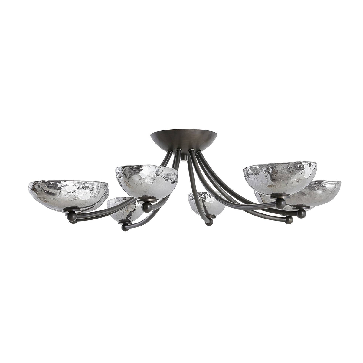 Artisan Zamora Flush Mount – Black — view 5