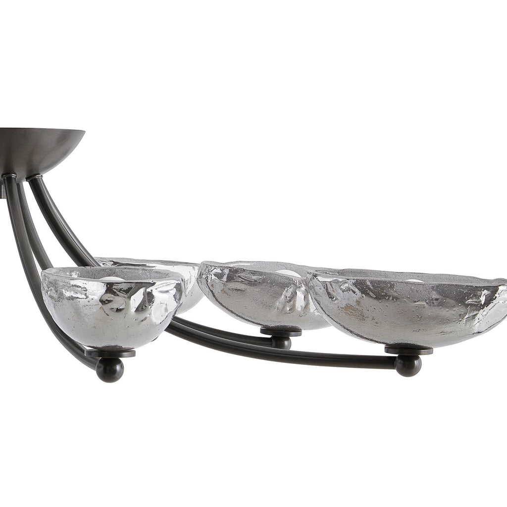 Artisan Zamora Flush Mount – Black — view 7