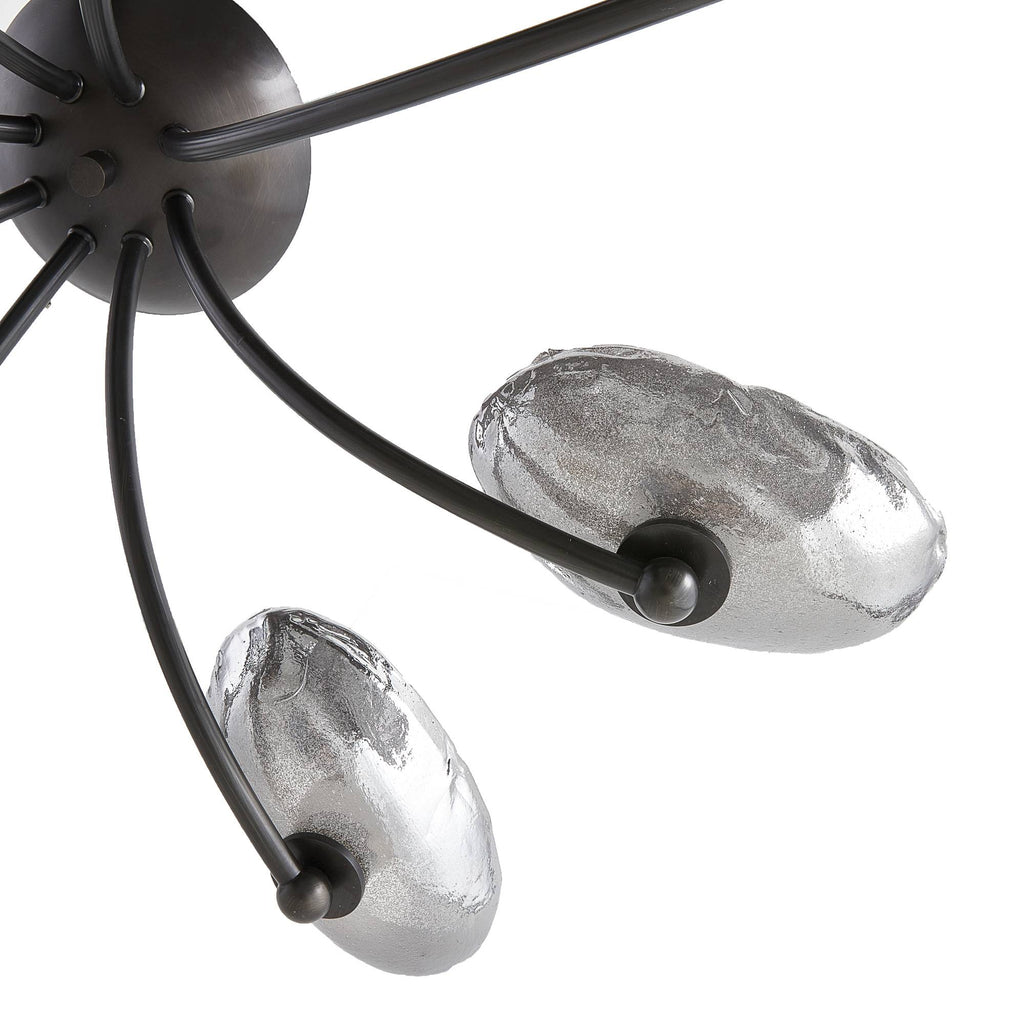 Artisan Zamora Flush Mount – Black — view 9