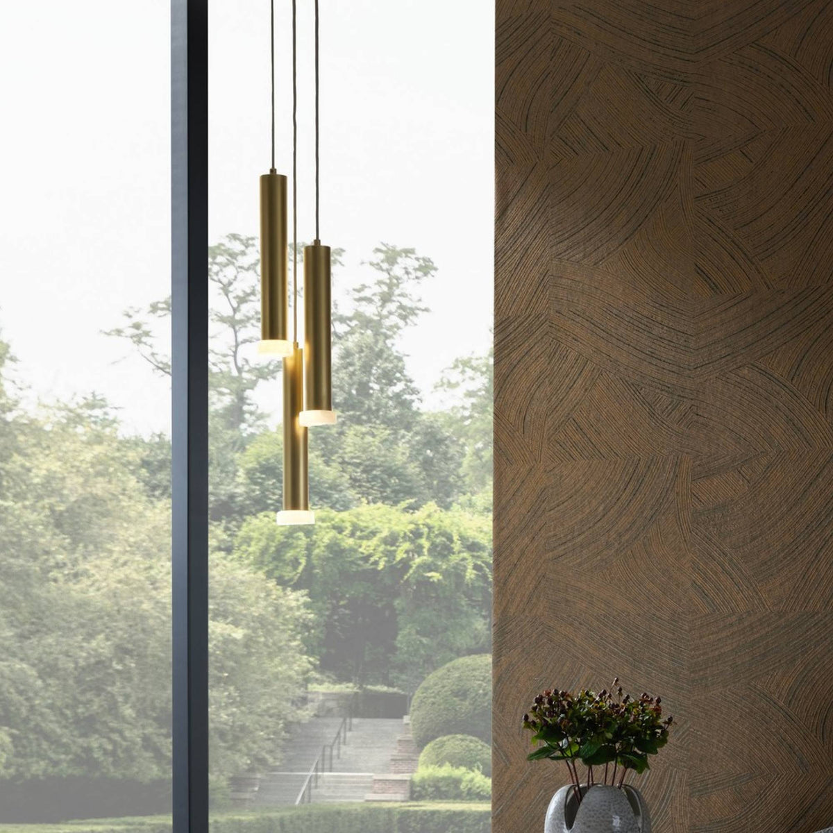 Heritage Aleena Multi-Port Pendant – Gold — view 2