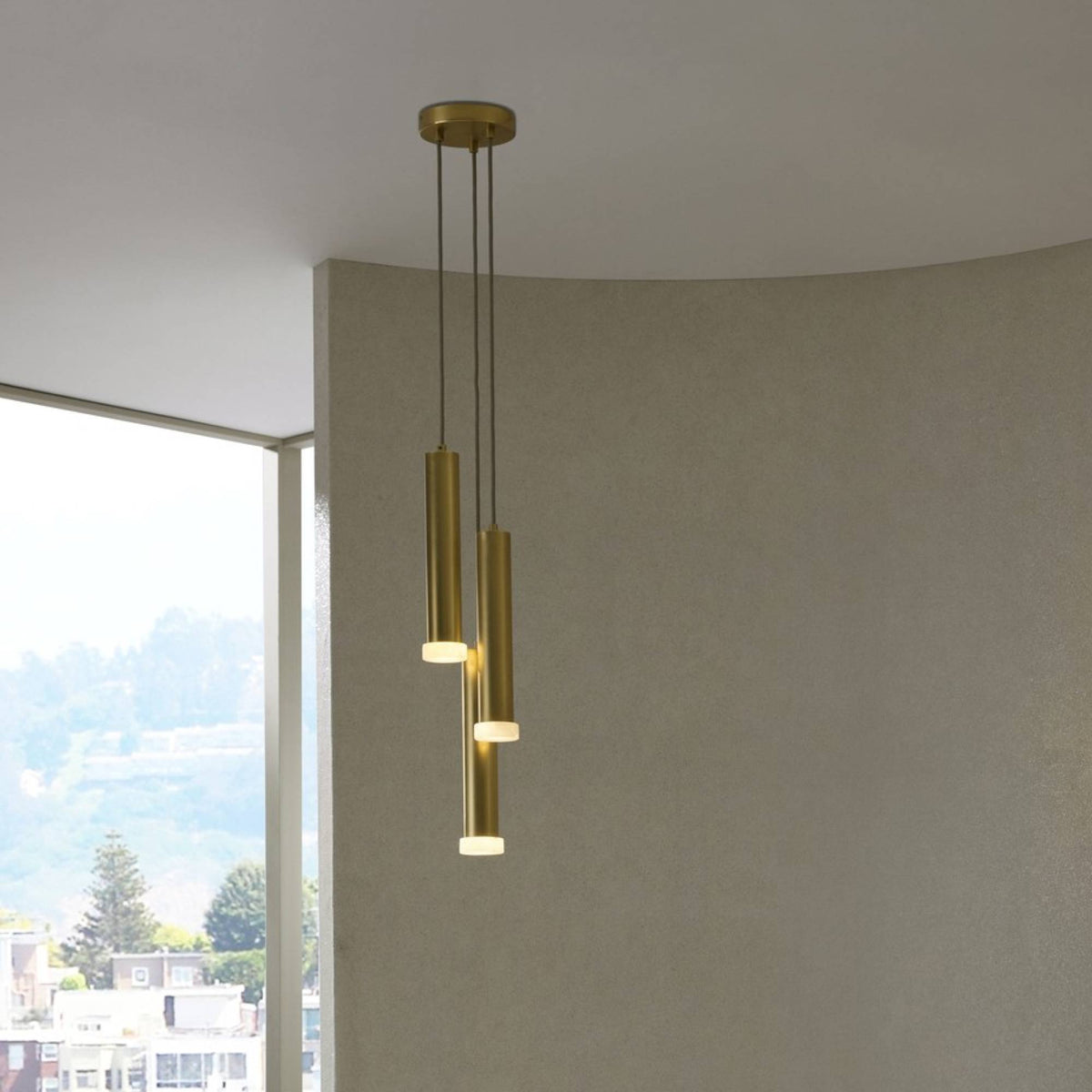 Heritage Aleena Multi-Port Pendant – Gold — view 3