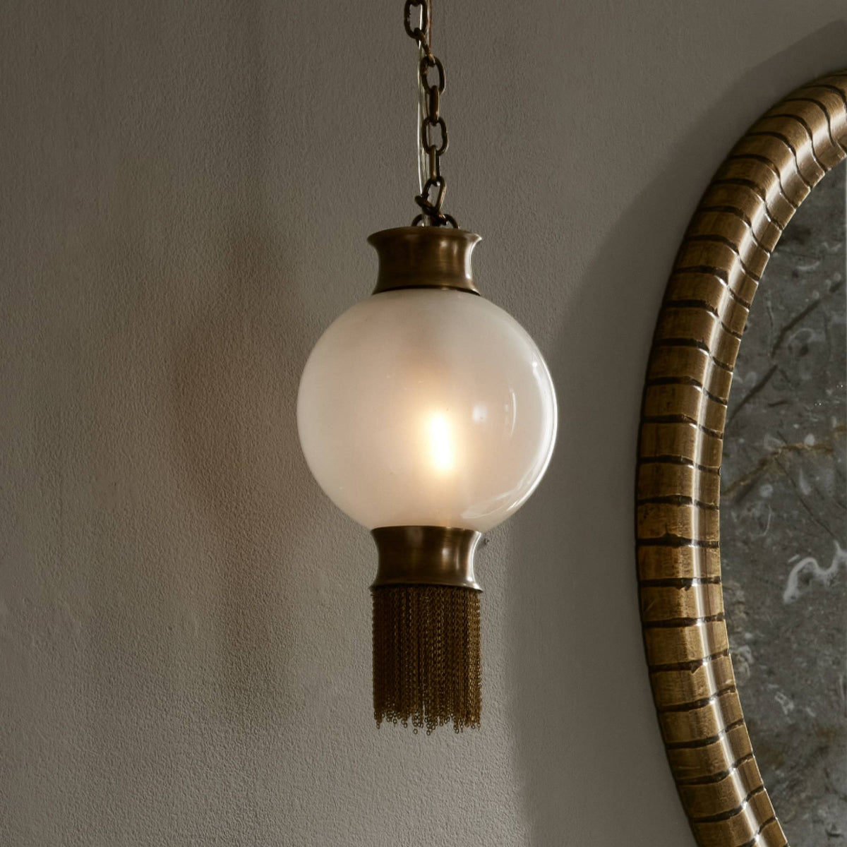 Sculptural Boswell Pendant — view 2