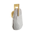 Sculptural Zelda Wall Sconce – Gold — view 1