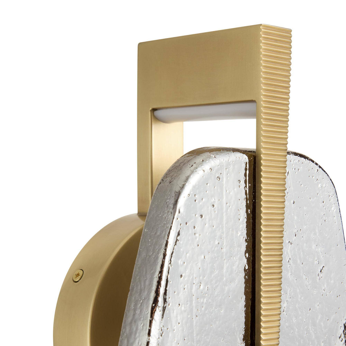 Sculptural Zelda Wall Sconce – Gold — view 7