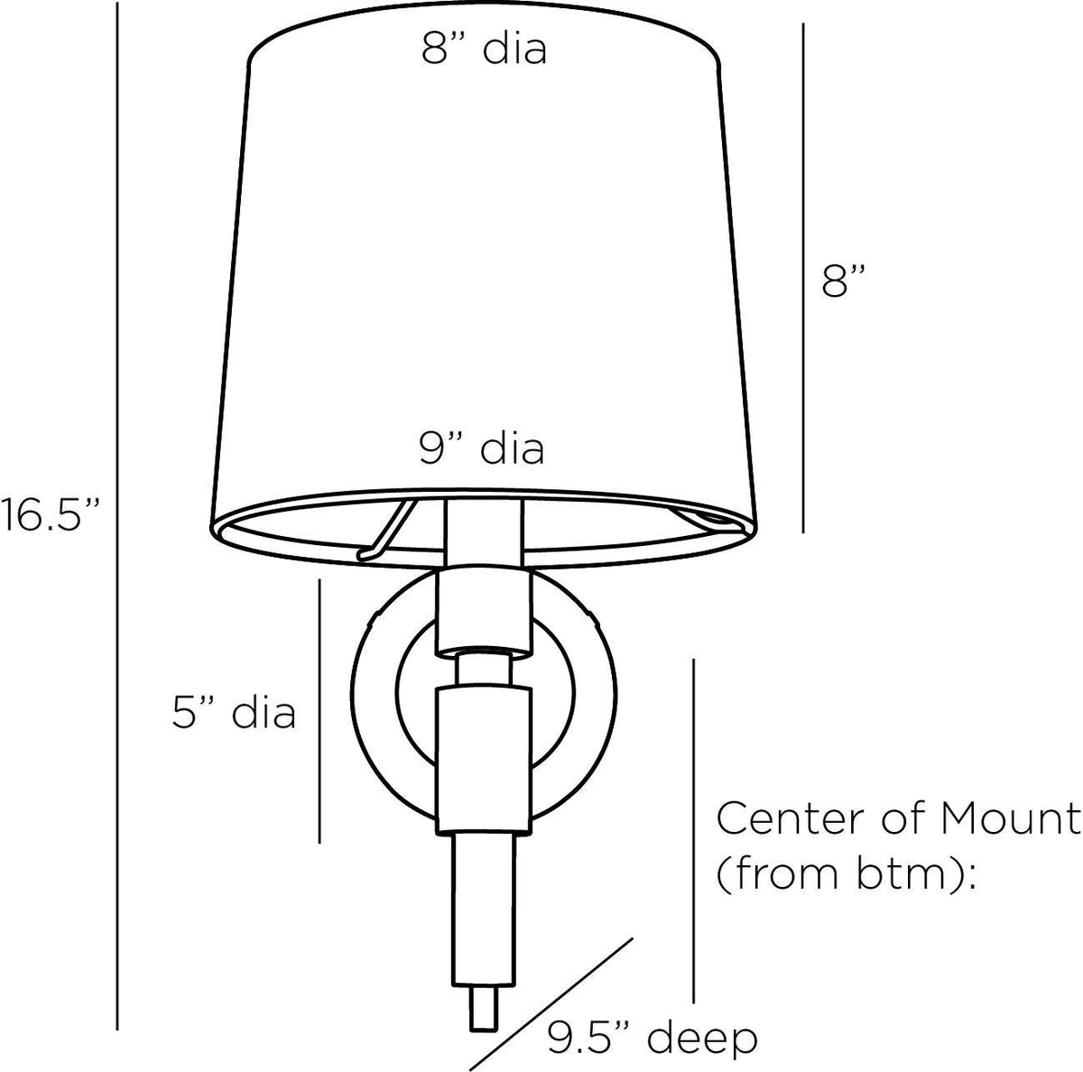 Signature Allman Wall Sconce — view 9