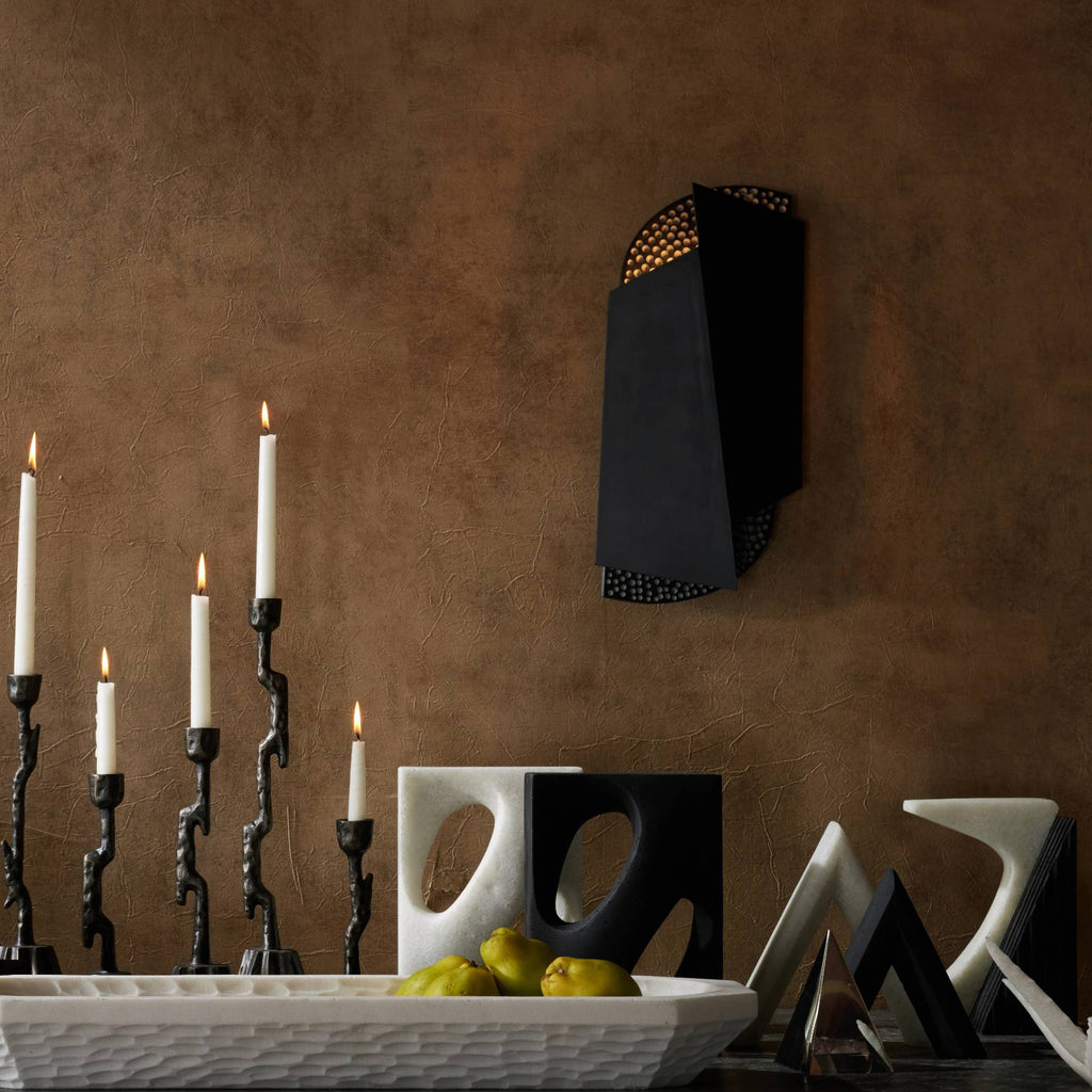 Sculptural Aldridge Wall Sconce — view 2