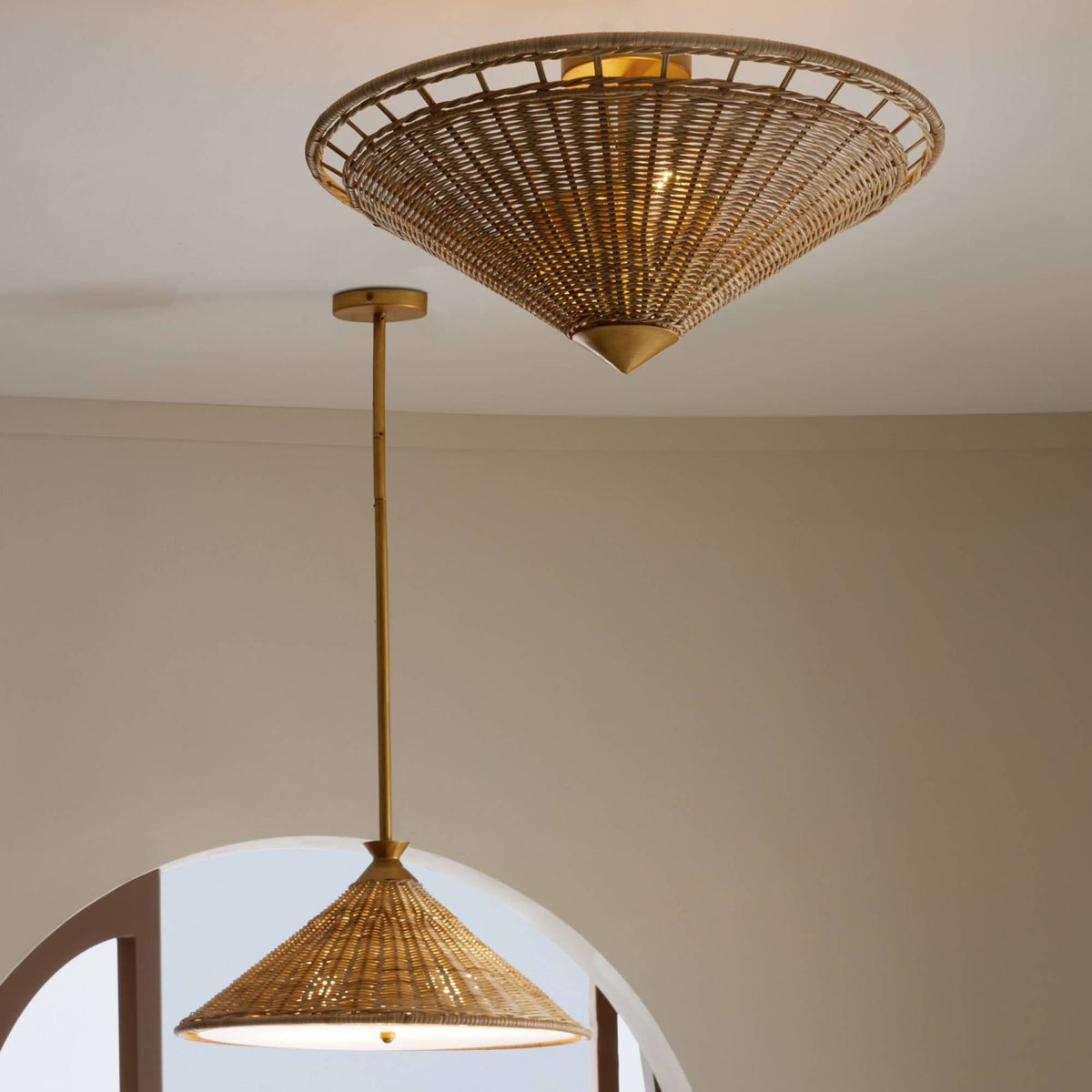 Artisan Terrace Flush Mount — view 2