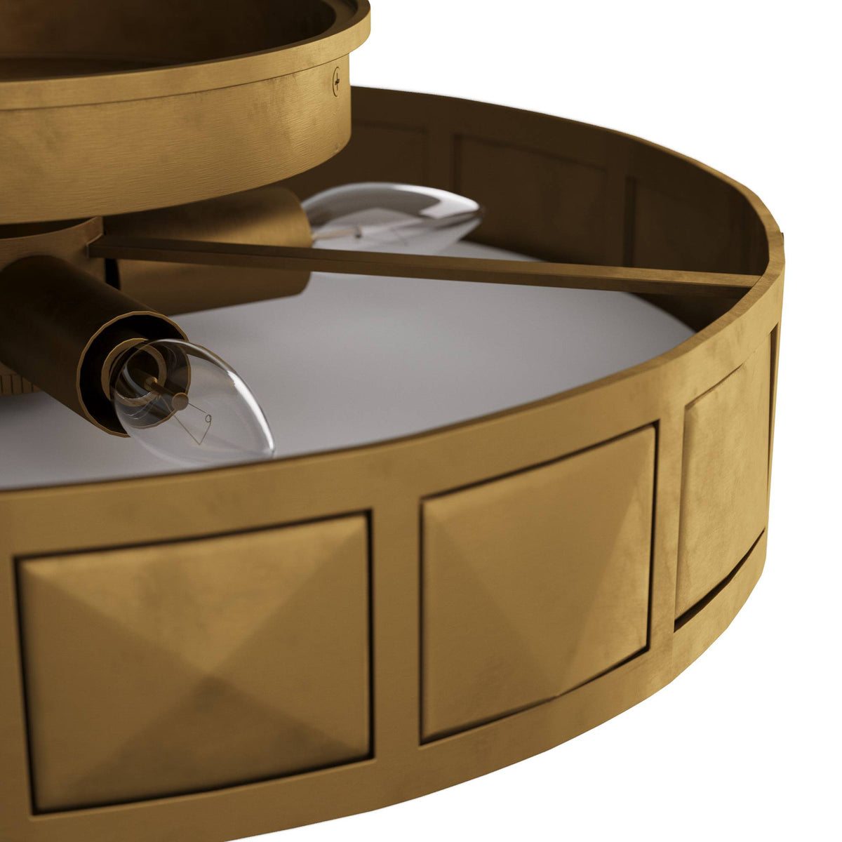 Heritage Empire Flush Mount — view 4