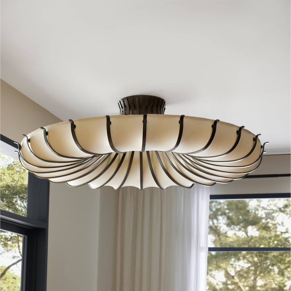 Heritage Chambers Flush Mount – English Bronze, Iron — view 2