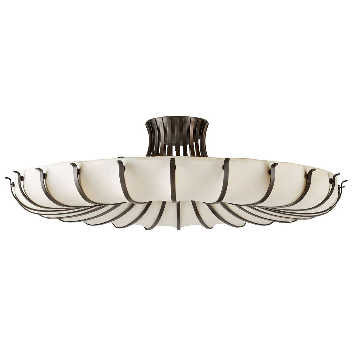 Heritage Chambers Flush Mount – English Bronze, Iron — view 3