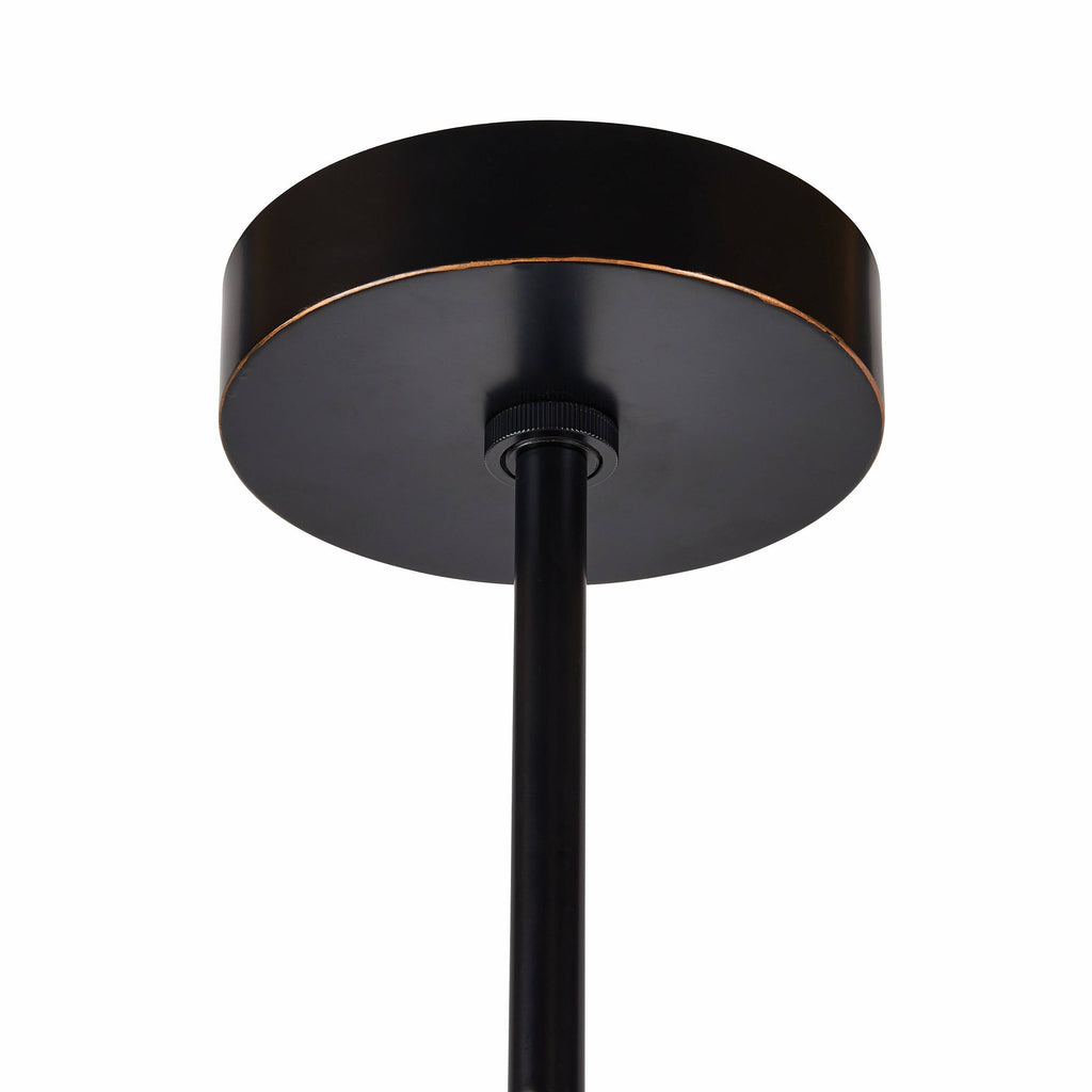Sculptural Renly Pendant – Black — view 10