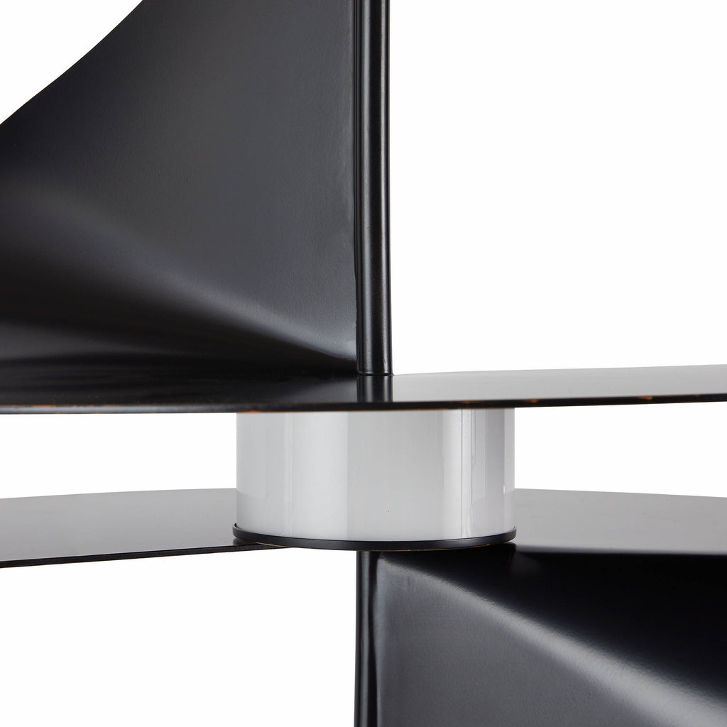 Sculptural Renly Pendant – Black — view 9