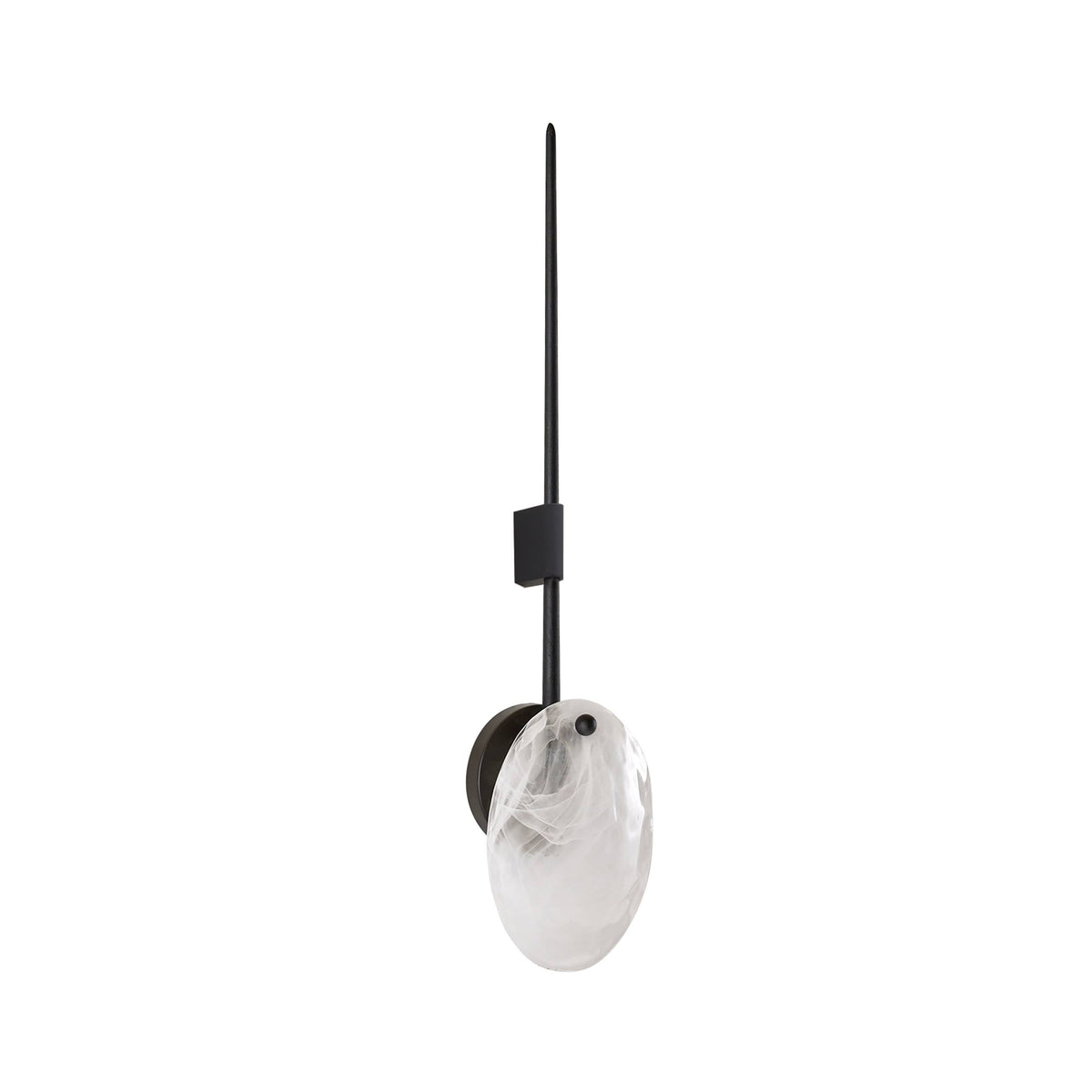 Sculptural Elijah Wall Sconce — view 2
