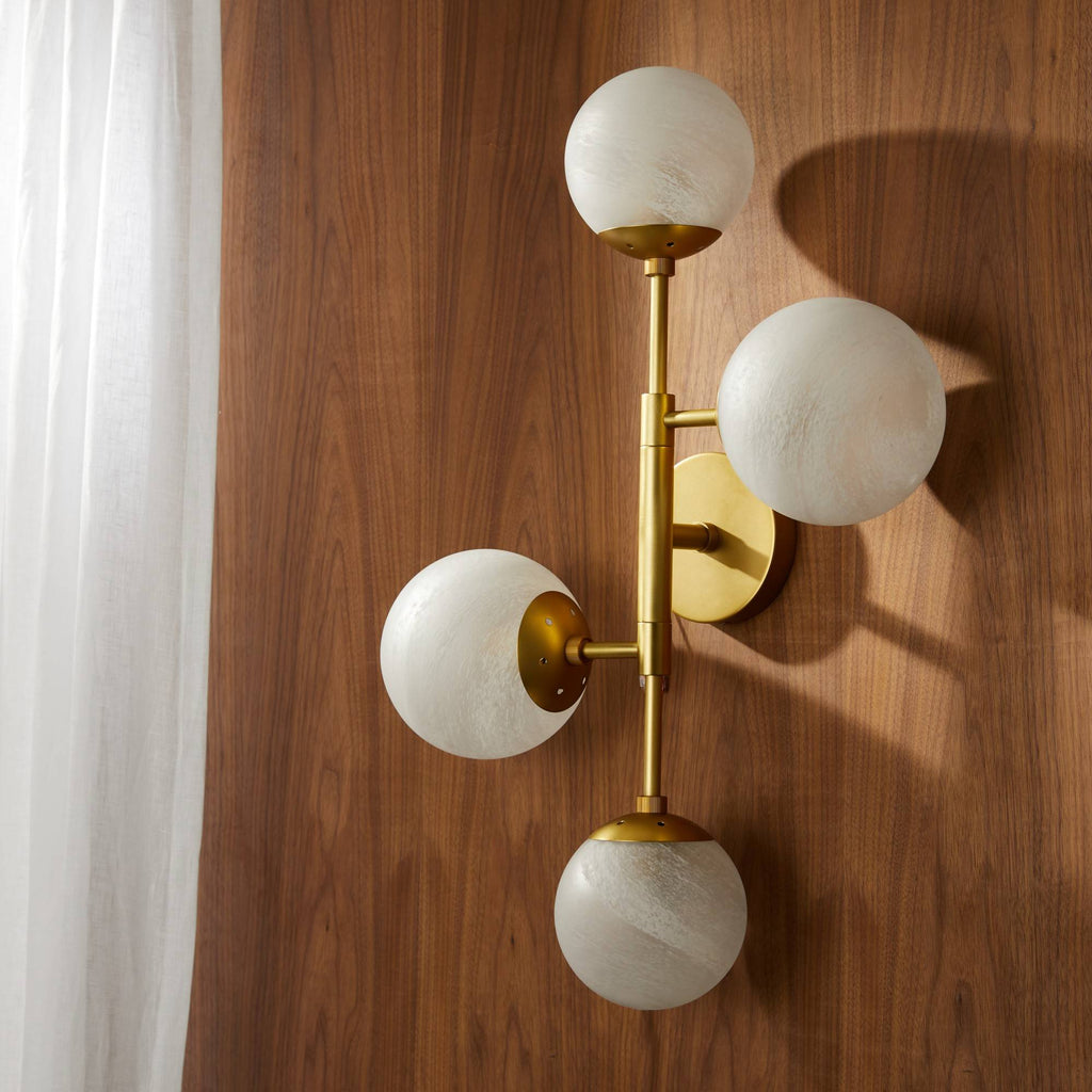 Artisan Christelle Wall Sconce – White — view 2