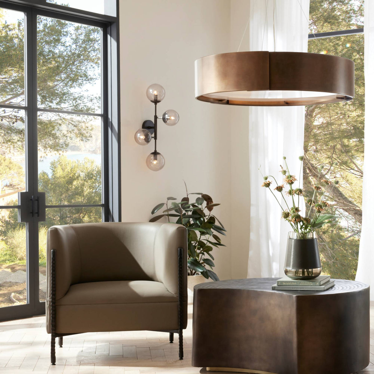 Artisan Christelle Wall Sconce – Gray — view 4