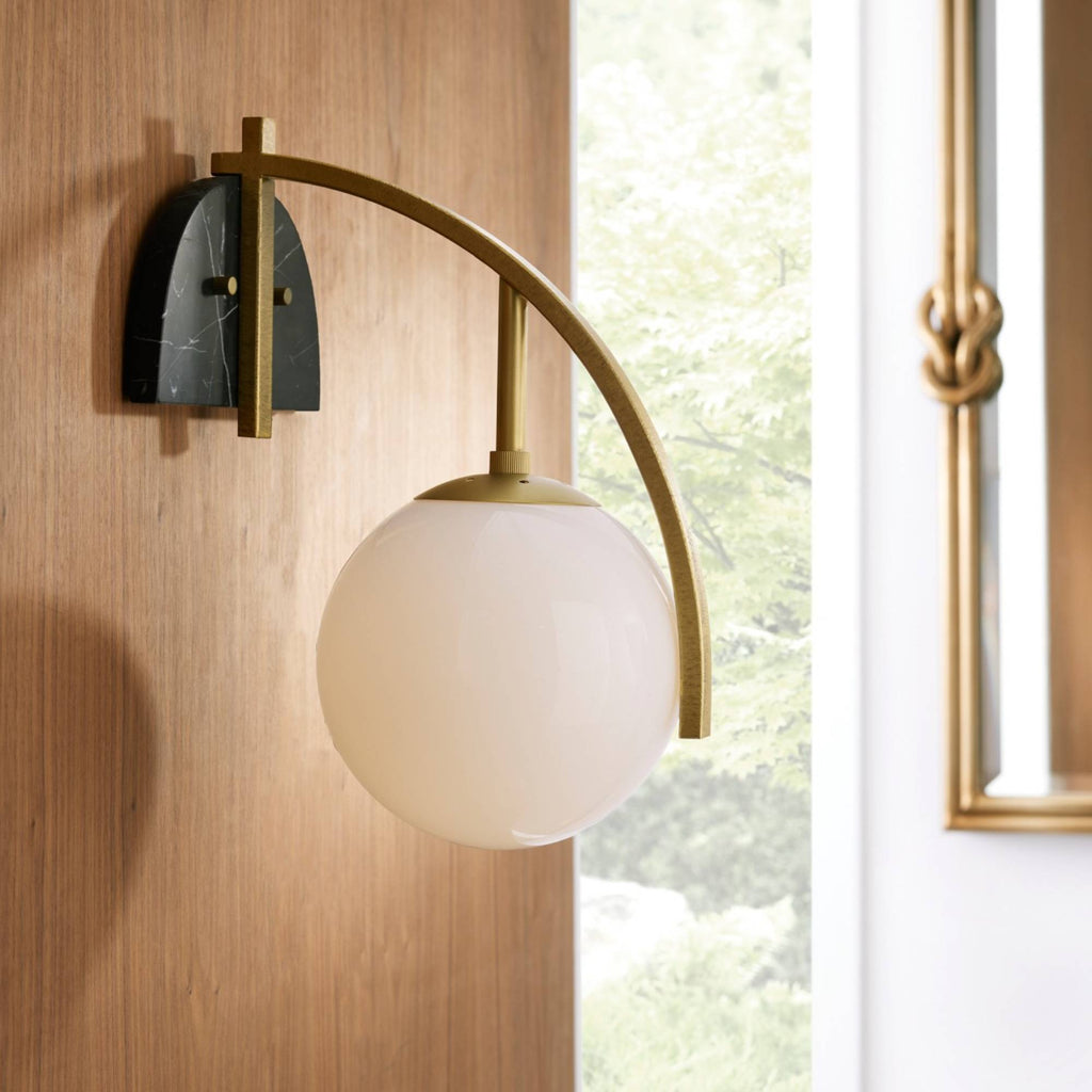 Sculptural Dipper Wall Sconce — view 2