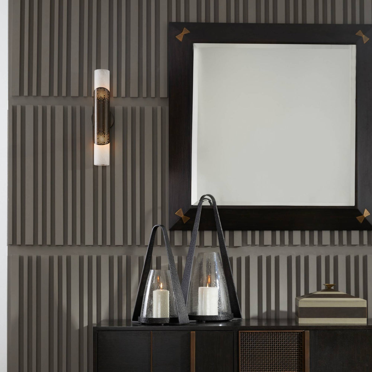 Sculptural Exelsior Wall Sconce — view 3