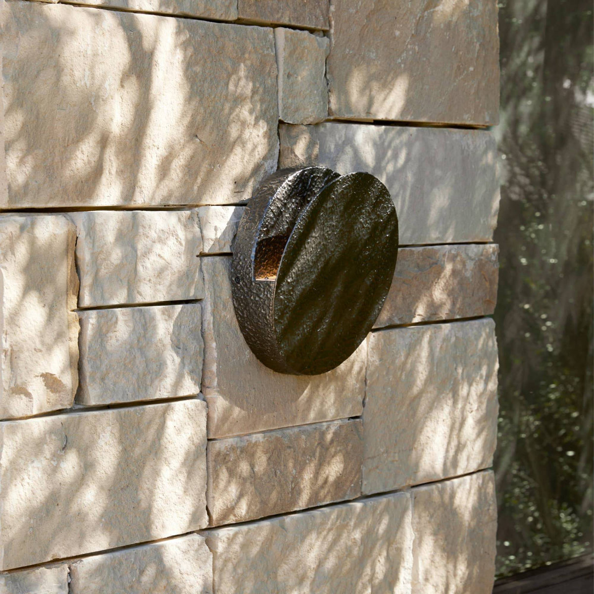 Sculptural Chance Outdoor Wall Sconce — view 3