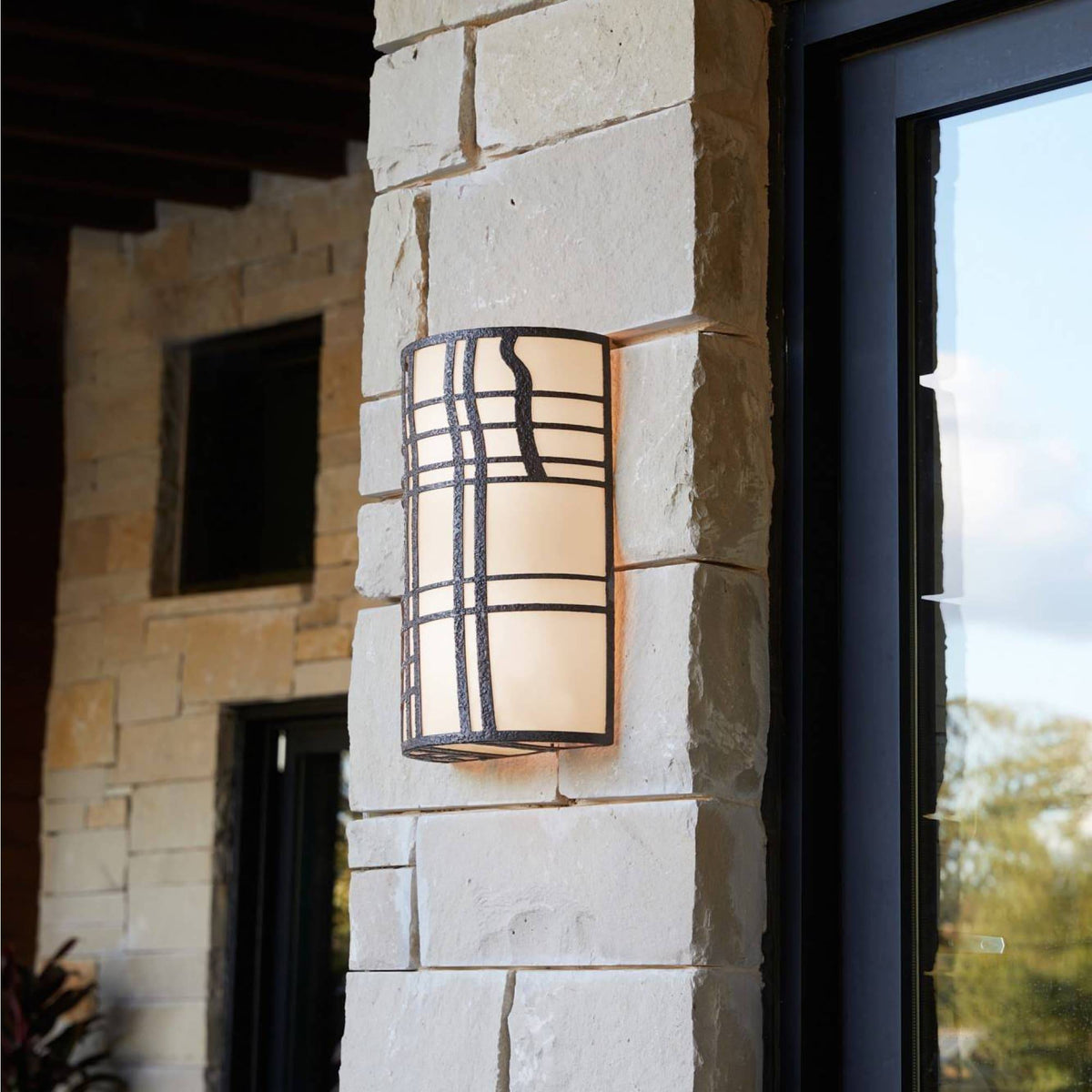 Artisan Elmwood Outdoor Wall Sconce — view 2