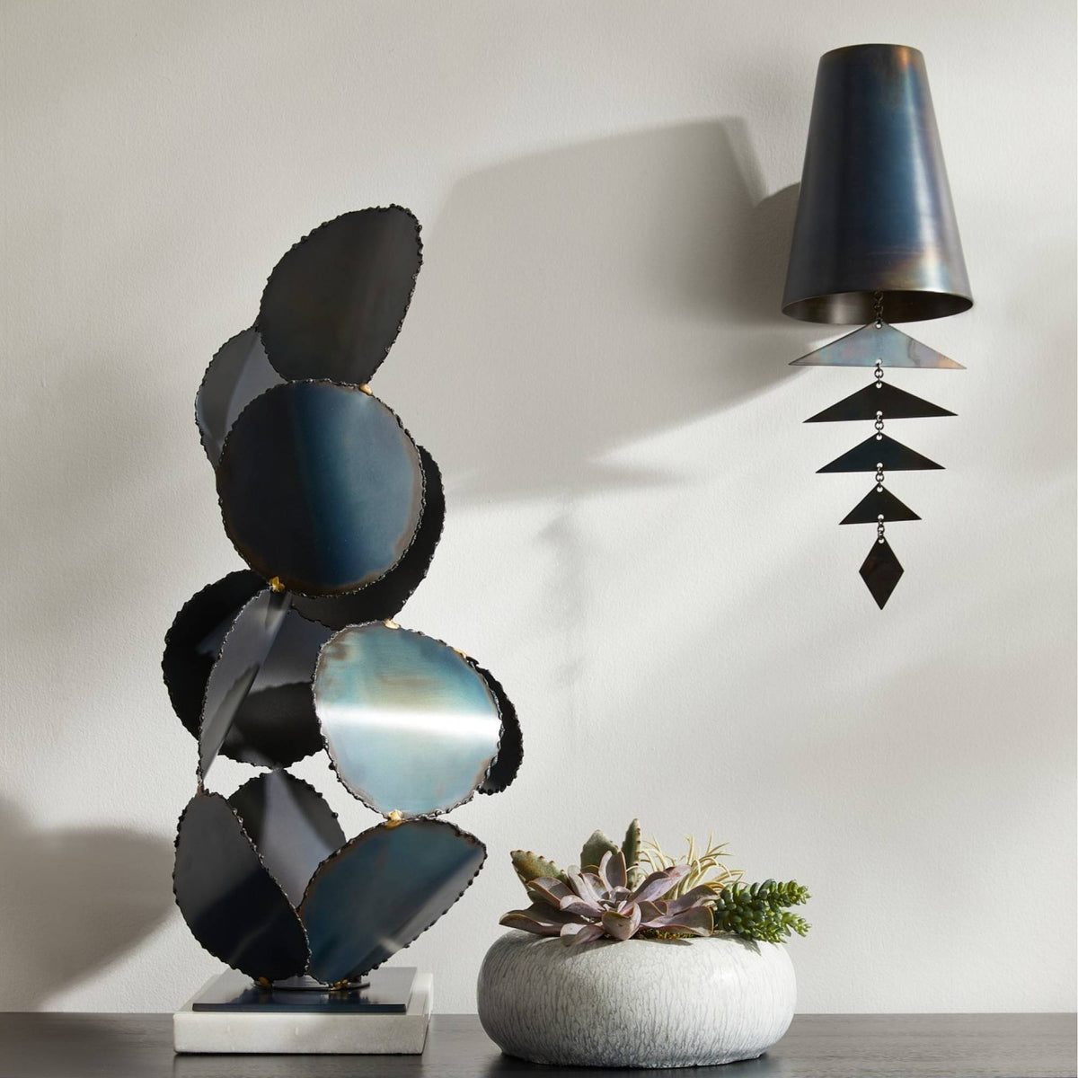 Sculptural Ellie Wall Sconce — view 3