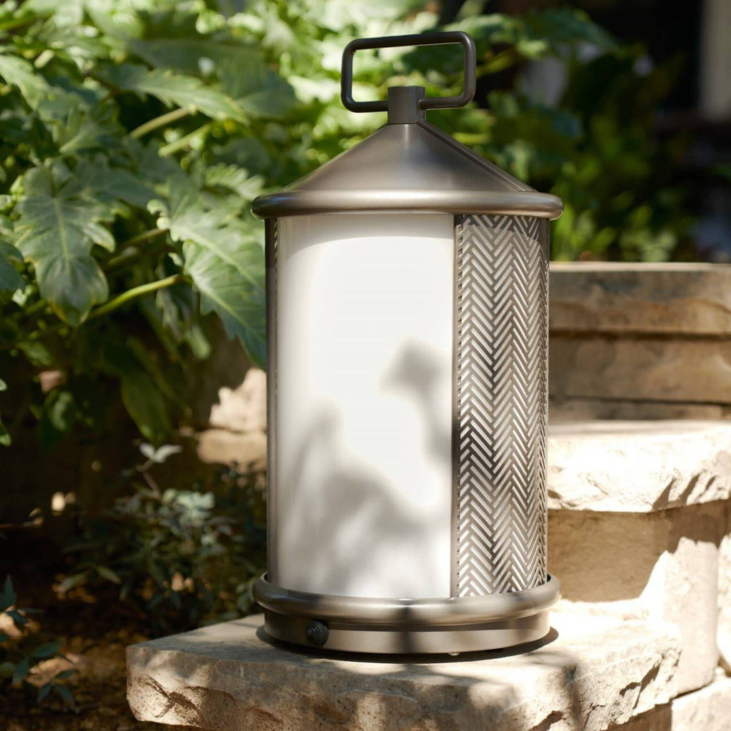 Sculptural Copeland Outdoor Lantern — view 3