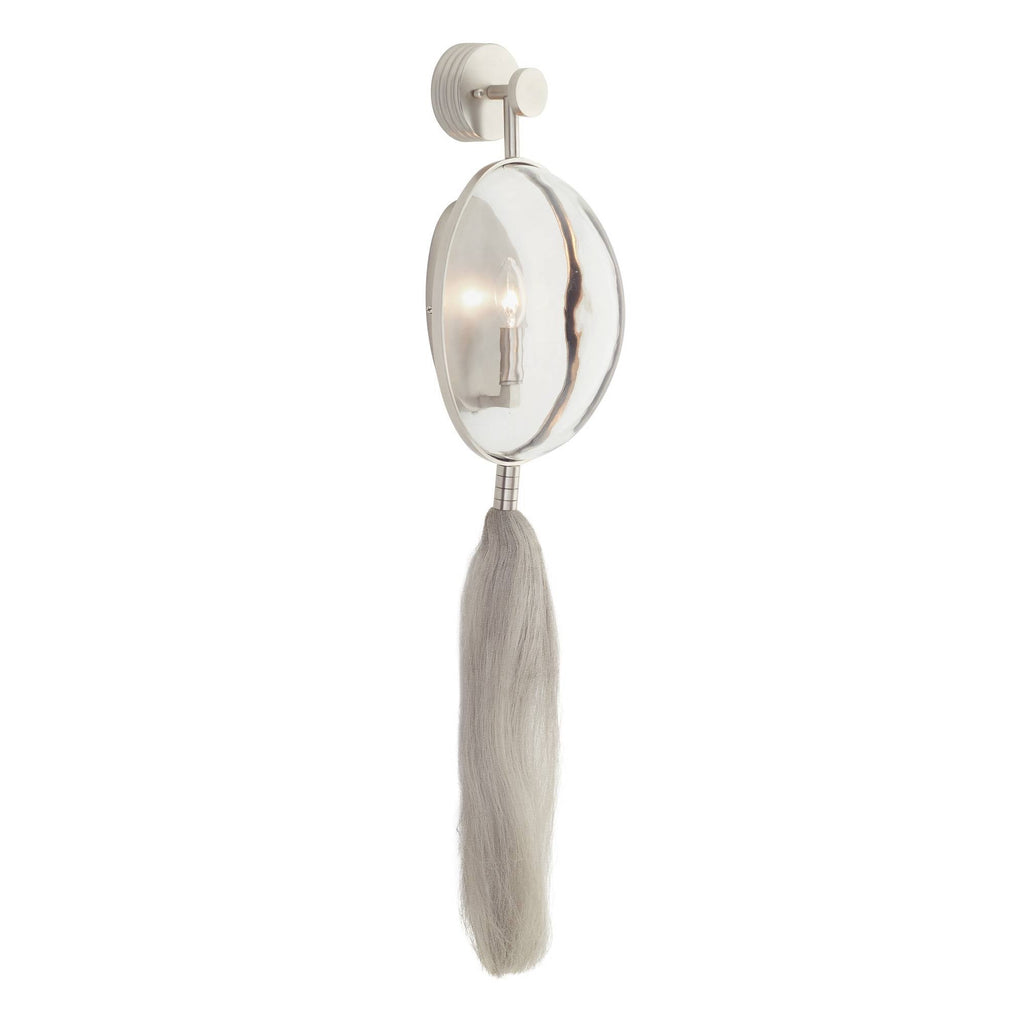 Signature Aramis Wall Sconce – Silver — view 1