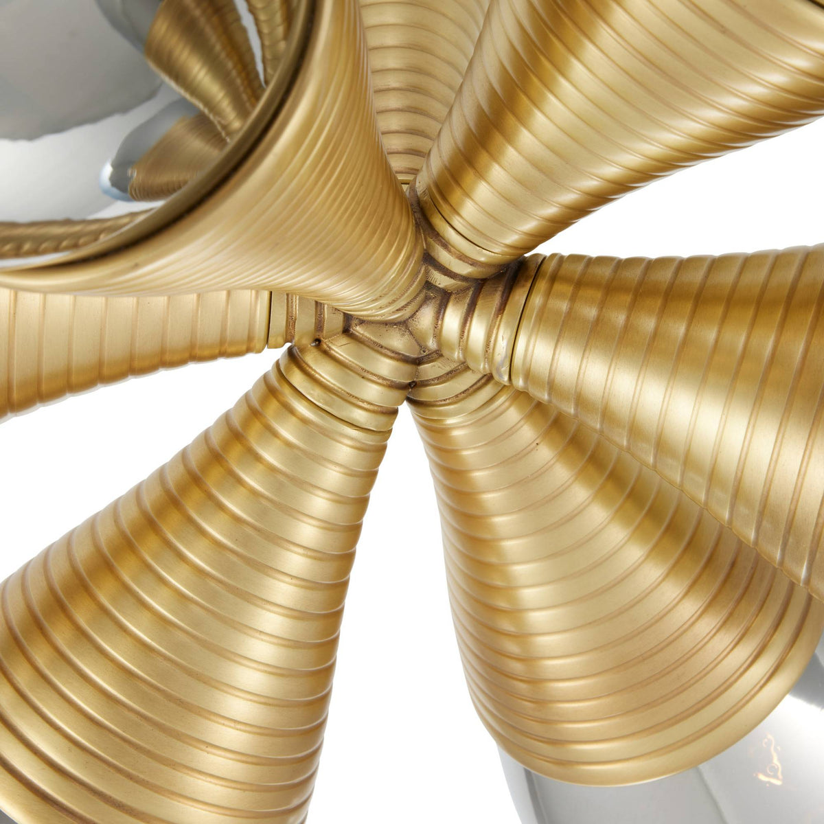 Sculptural Giselle Flush Mount — view 10