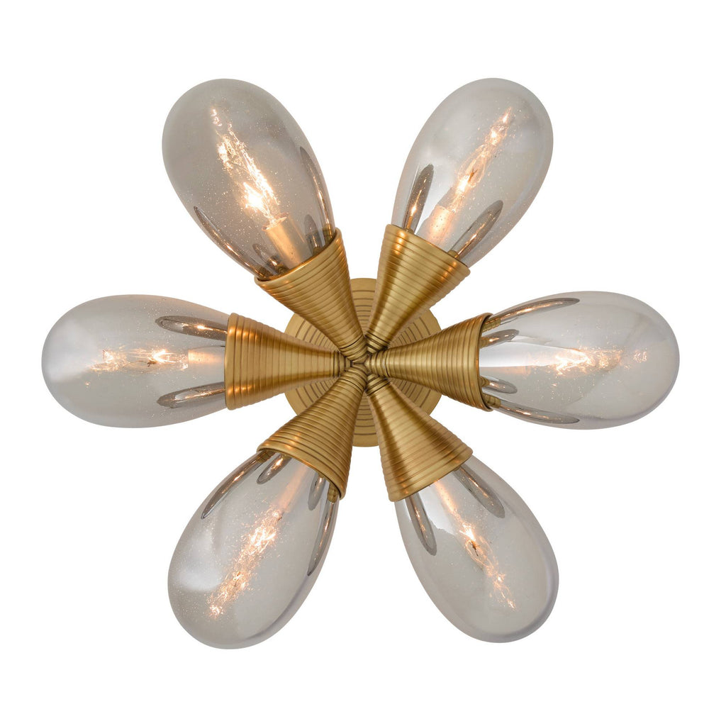 Sculptural Giselle Flush Mount — view 12
