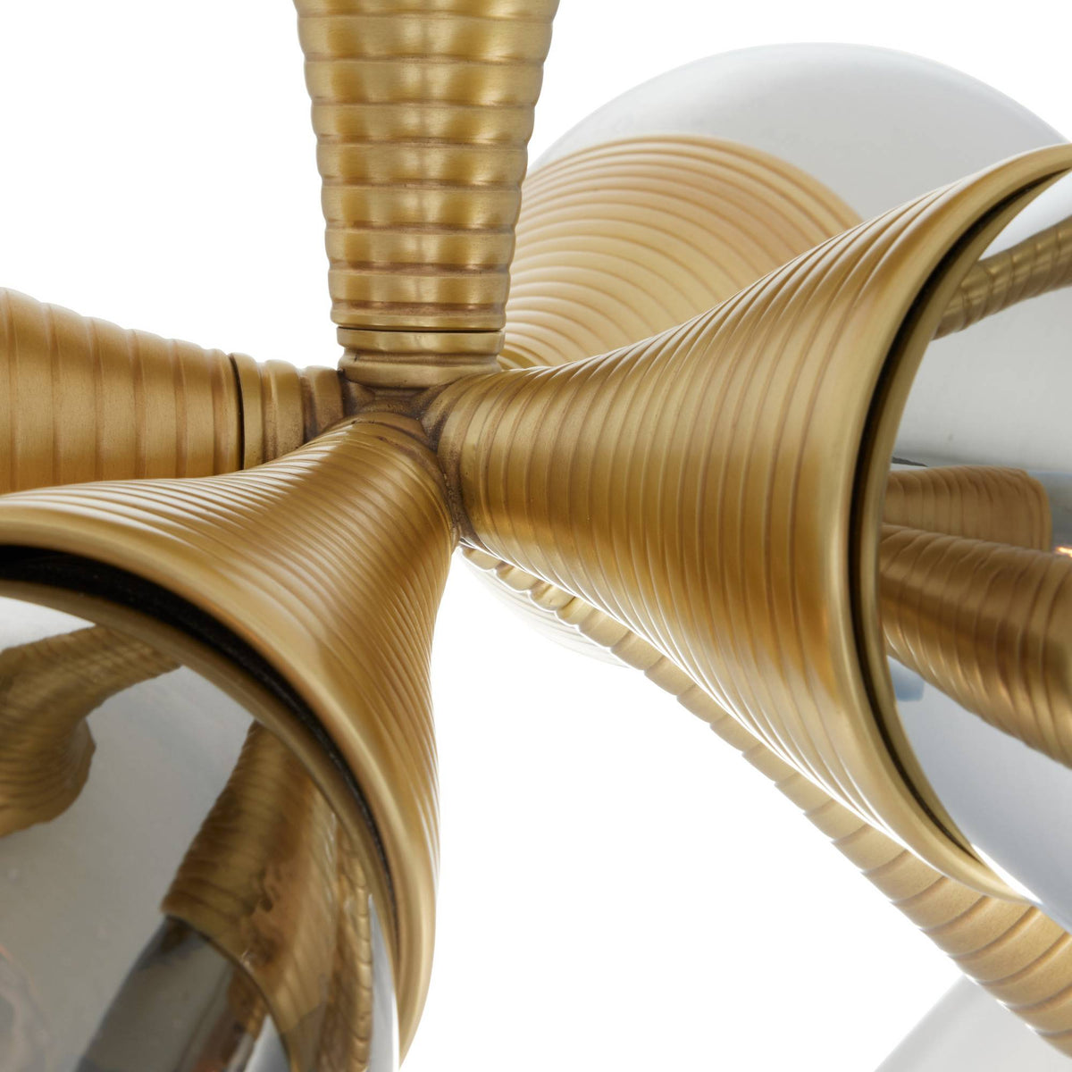 Sculptural Giselle Flush Mount — view 8