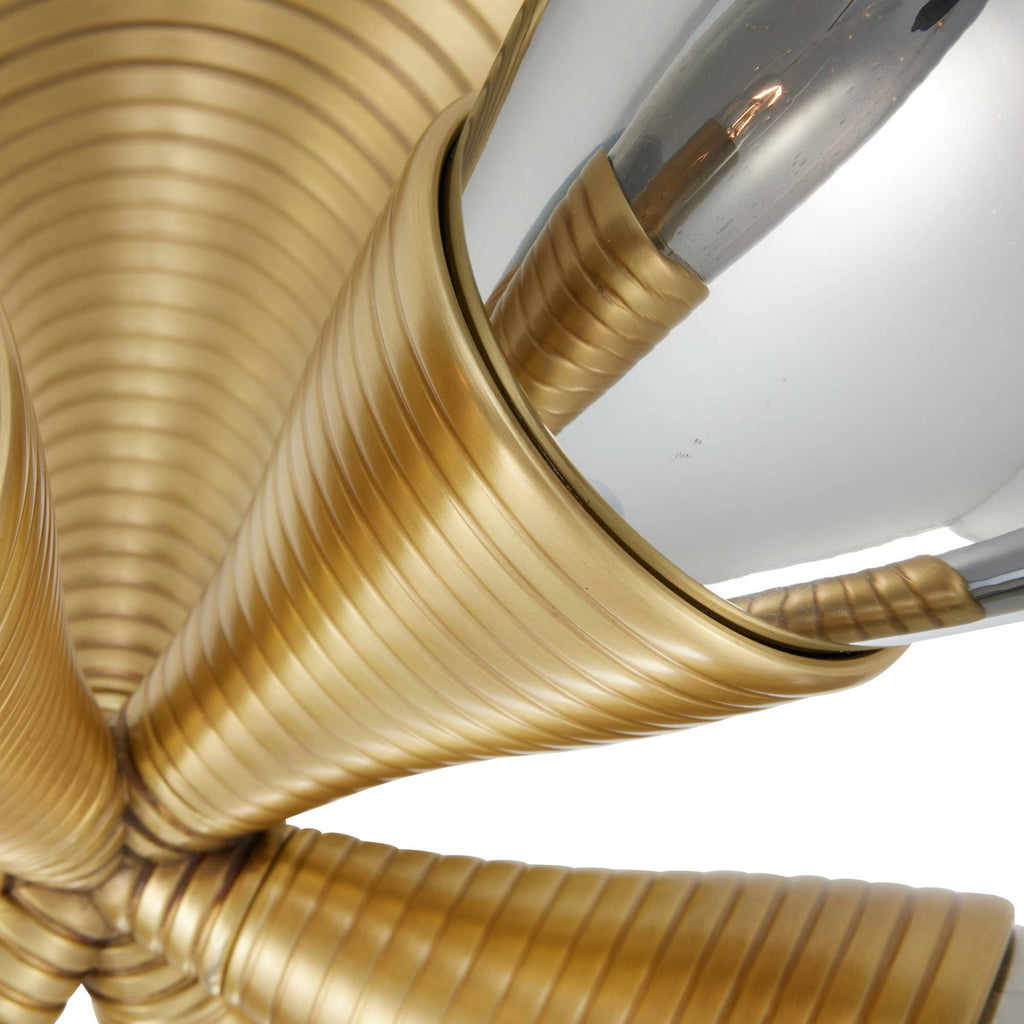 Sculptural Giselle Flush Mount — view 9