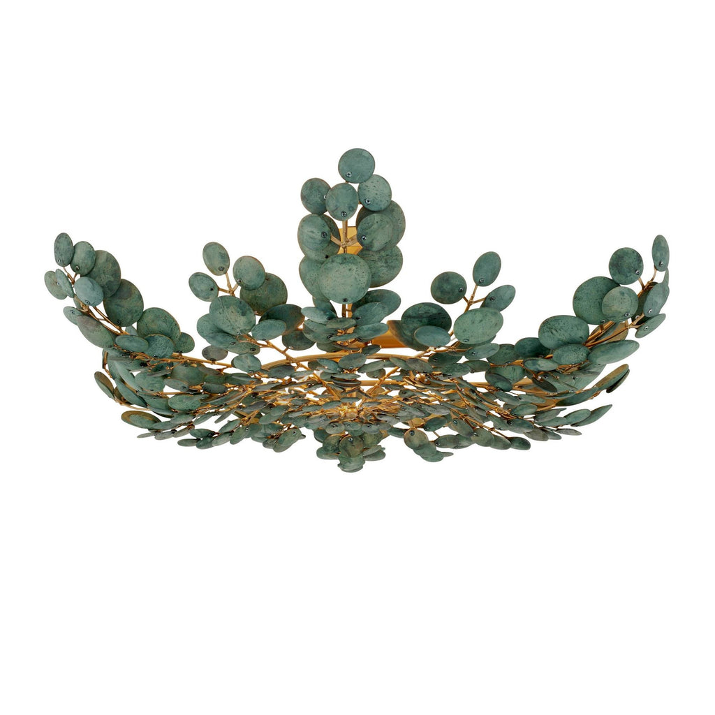 Heritage Bilal Flush Mount – Blue — view 1