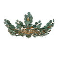 Heritage Bilal Flush Mount – Blue — view 1