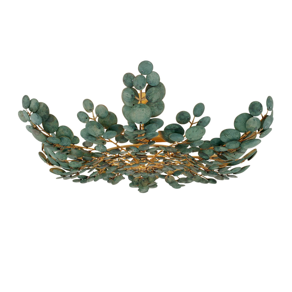 Heritage Bilal Flush Mount – Blue — view 1